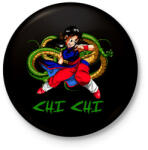 printfashion CHI CHI - Kitűző, hűtőmágnes - Fekete (8306922)