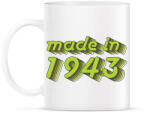 printfashion made-in-1943-green-grey - Bögre - Fehér (790328)