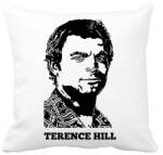 printfashion terence hill - Párnahuzat, Díszpárnahuzat - Fehér (7608701)