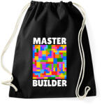 printfashion Master Builder - Sportzsák, Tornazsák - Fekete (4584190)