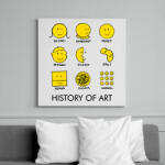 printfashion History of Art - Művészettörténet - Vászonkép - Fehér (7575244)
