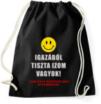 printfashion izmos vagyok - Sportzsák, Tornazsák - Fekete (2250958)