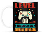 printfashion 8 éves gamer - Bögre - Fekete (1448592)