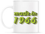 printfashion made-in-1966-green-grey - Bögre - Fehér (790355)
