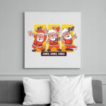 printfashion Ho-Ho-Ho - Vászonkép - Fehér (6629101)