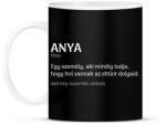 printfashion Anya jelentése - Bögre - Fekete (15969007)