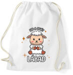 printfashion Edd a saját lábad - Sportzsák, Tornazsák - Fehér (8151085)