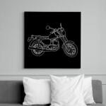 printfashion mz - Vászonkép - Fekete (6654676)