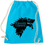 printfashion Summer is Coming black - Sportzsák, Tornazsák - Surf blue (1504622)