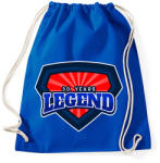 printfashion 30 YEARS LEGEND - Sportzsák, Tornazsák - Bright royal (9785432)