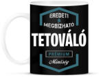 printfashion Tetováló prémium minőség - Bögre - Fekete (1468716)
