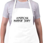 printfashion American Horror Story - Kötény - Fehér (4902180)
