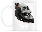 printfashion WestWorld skull - Bögre - Fehér (7423435)