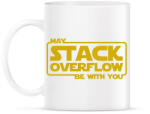 printfashion A Stack Overflow legyen veled - Bögre - Fehér (3921300)