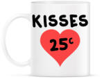 printfashion kisses - Bögre - Fehér (2212049)