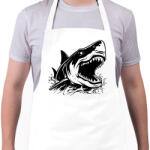 printfashion cápa - Kötény - Fehér (16385351)