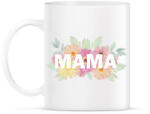 printfashion Mama virágokkal - Bögre - Fehér (4824135)