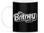 printfashion It's Britney bitch! - Bögre - Fekete (16547513)