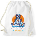 printfashion Space Yoga - Sportzsák, Tornazsák - Fehér (4756286)