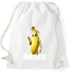 printfashion fortnite banana - Sportzsák, Tornazsák - Fehér (13976491)