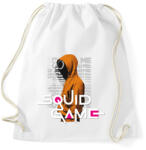 printfashion Squid game - Nyerd meg az életed 02 - Sportzsák, Tornazsák - Fehér (5514864)