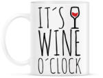 printfashion Wine o'clock - Bögre - Fehér (4301629)