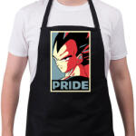 printfashion Büszke Vegita - Kötény - Fekete (4926859)
