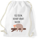 printfashion Úgy érzem, holnap fáradt vagyok - Sportzsák, Tornazsák - Fehér (3657834)