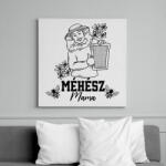 printfashion Méhész mama - Vászonkép - Fehér (13166931)