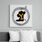 printfashion Yellowstone - Vászonkép - Fehér (15521663)