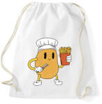 printfashion Krumpli szakács - Sportzsák, Tornazsák - Fehér (13273344)