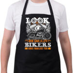 printfashion motorcycle - Kötény - Fekete (13720556)