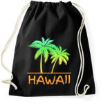 printfashion Hawaii - Sportzsák, Tornazsák - Fekete (5010842)