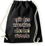 printfashion A négy elem - Sportzsák, Tornazsák - Fekete (5729165)