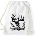 printfashion Vadásznak született - Sportzsák, Tornazsák - Fehér (1863032)