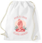 printfashion Anya és lánya legjobb barátok! - Sportzsák, Tornazsák - Fehér (16046276)