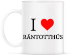 printfashion I love rántotthusi - Bögre - Fehér (2156652)