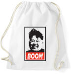 printfashion Kim Jong Boom - Sportzsák, Tornazsák - Fehér (1775008)
