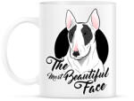 printfashion The most beautiful face - Bögre - Fehér (789410)
