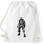 printfashion Skeleton skin Fortnite - Sportzsák, Tornazsák - Fehér (1954330)