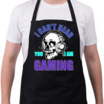 printfashion Gamer - Kötény - Fekete (13638266)