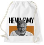printfashion Hemingway - Önarckép - Sportzsák, Tornazsák - Fehér (7119727)