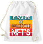 printfashion BITCOIN 4 EVER 48 - Sportzsák, Tornazsák - Fehér (6116297)