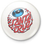 printfashion Santa Cruz - Kitűző, hűtőmágnes - Fehér (3087742)