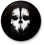 printfashion COD: Ghosts - Kitűző, hűtőmágnes - Fekete (3103484)