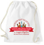 printfashion Velük ünnepelek - Sportzsák, Tornazsák - Fehér (9462422)