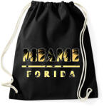 printfashion Miami - Sportzsák, Tornazsák - Fekete (4391363)