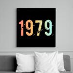 printfashion 1979 - Vászonkép - Fekete (11827062)