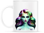 printfashion AI_Üveg_Android_Lány_1 - Bögre - Fehér (14062317)