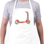 printfashion Elektromos roller - Kötény - Fehér (13761463)